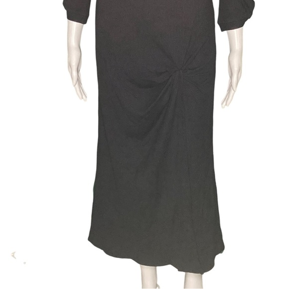 NWT Reformation Belmont Knit Black Dress - Sz M and XS - Picture 4 of 11